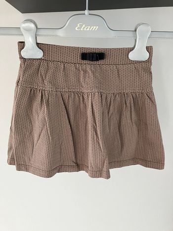 Jupe marron Kiabi 5 ans