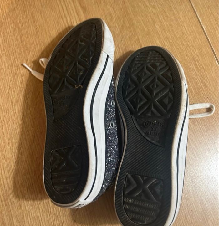 Converses paillettes - photo numéro 3