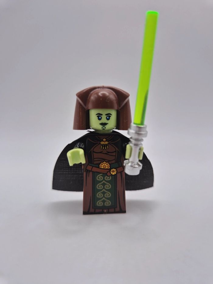 Figurine type lego custom Jedi Luminara Unduli star wars