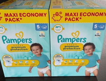 Couches pamper premium taille 5