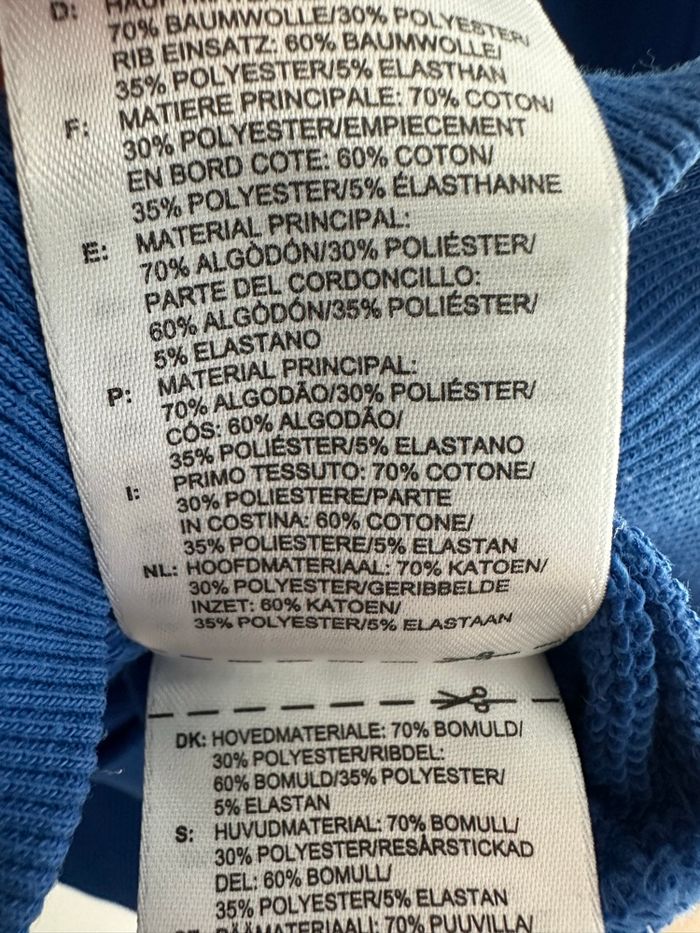 Pull adidas bleu taille M - photo numéro 5