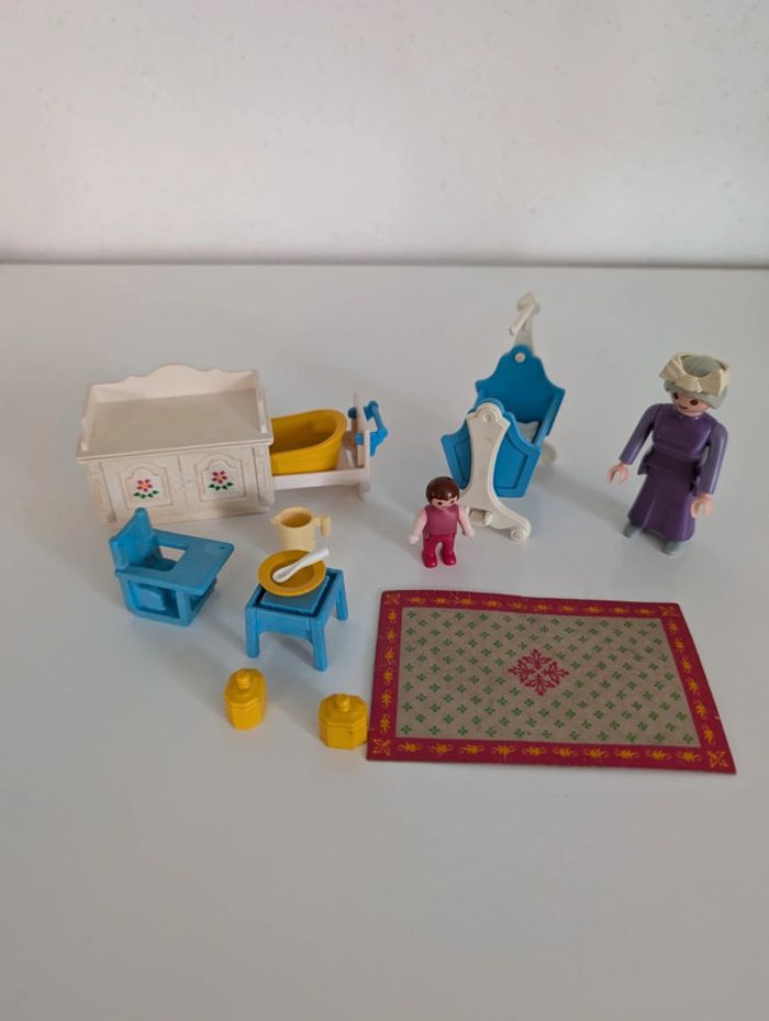 Playmobil 5313 chambre de bébé avec nurserie époque victorienne