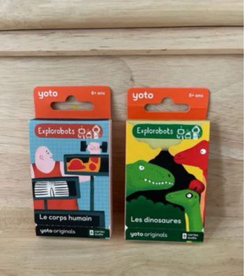 Lot Explorobots Yoto