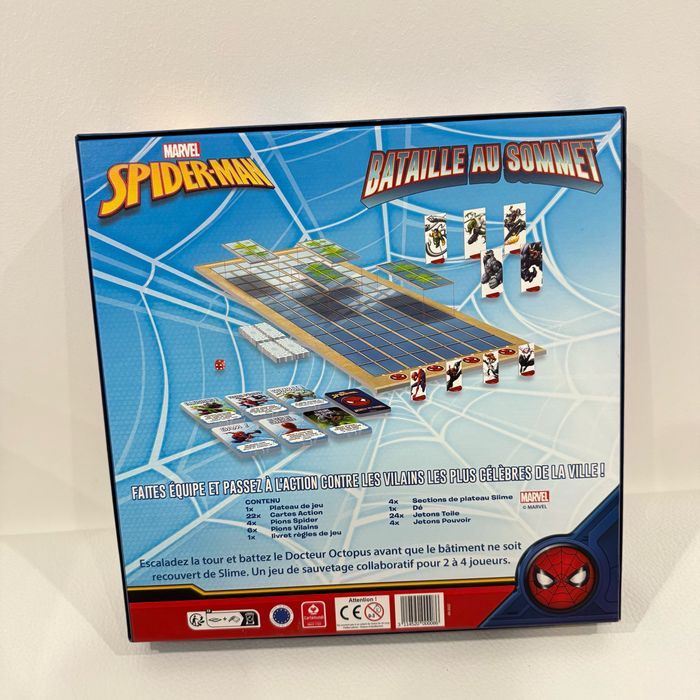 Spider-Man - Bataille au Sommet - Marvel - Jeu de société coopératif - neuf. - photo numéro 2