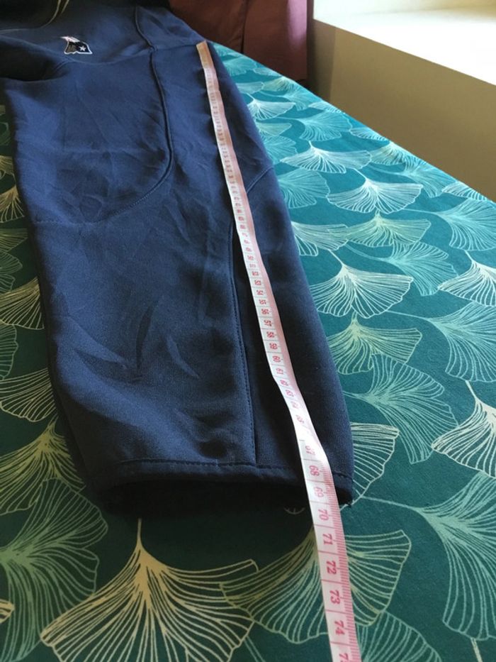 Sweat 1/4zip chaud pour homme NFL New England Patriots bleu marine taille L 180 - photo numéro 8