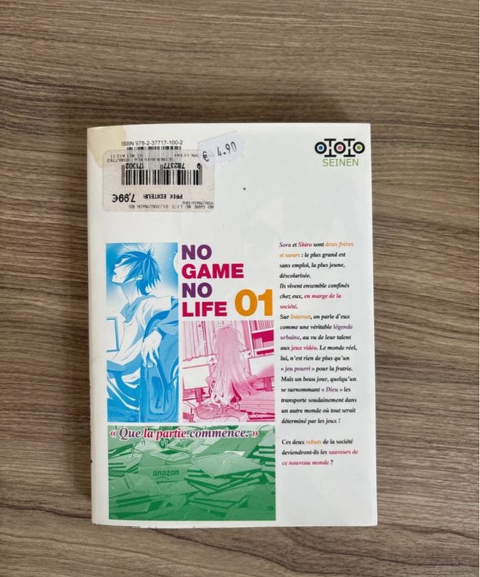 Manga « No game no Life » - photo numéro 3