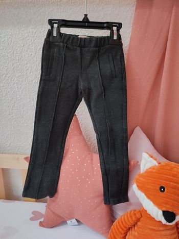 Legging épais - Gris foncé - 2 ans - Neuf - Du pareil au même