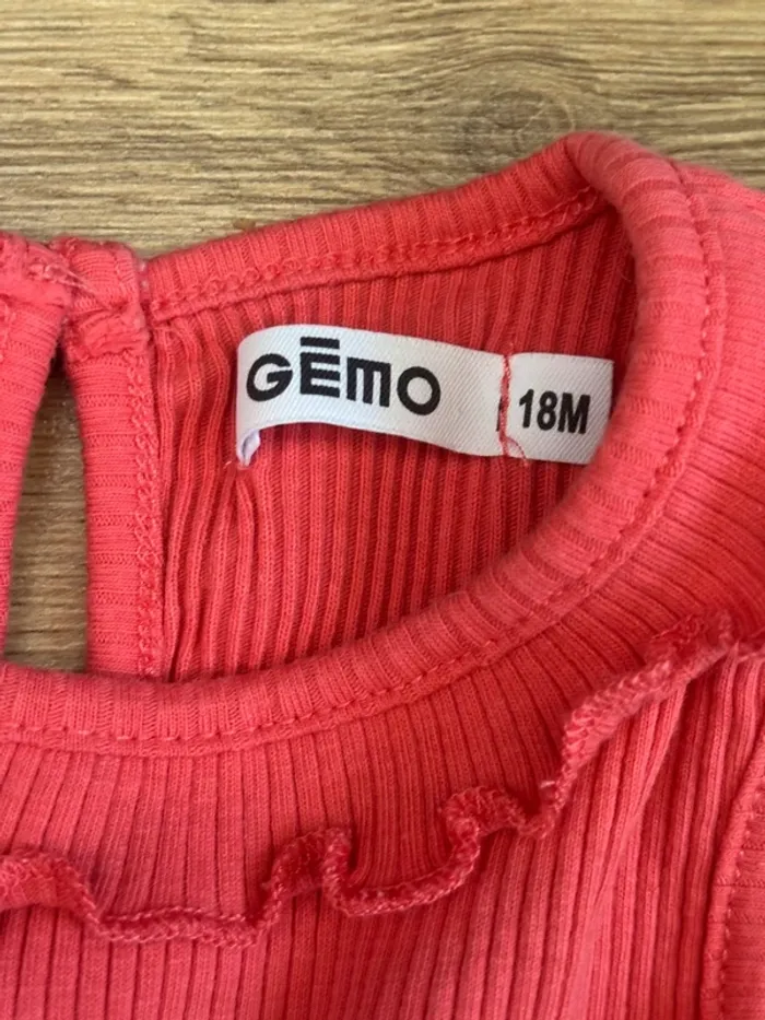Débardeur corail Gémo - photo numéro 2