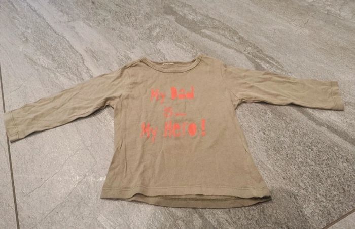 T-shirt à manches longues bébé garçon 18 mois