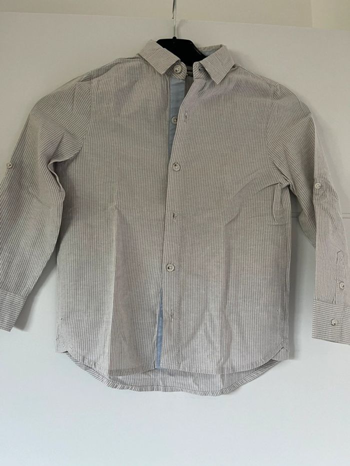 Chemise manches longues garçon 8 ans vertbaudet