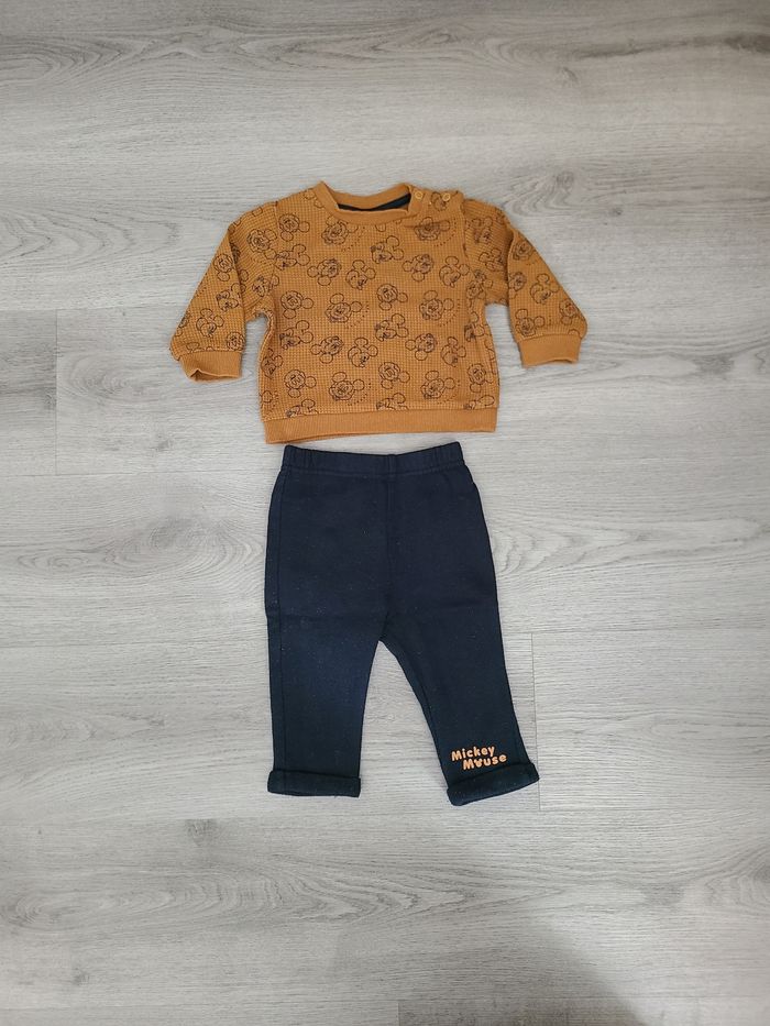 Ensemble hiver mickey 9 mois