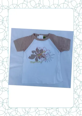 Tee shirt manches courtes 6 mois Du pareil au même