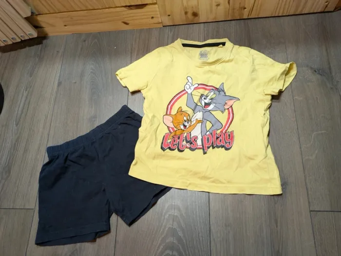 Pyjama short été tom et Jerry 24 mois lupilu