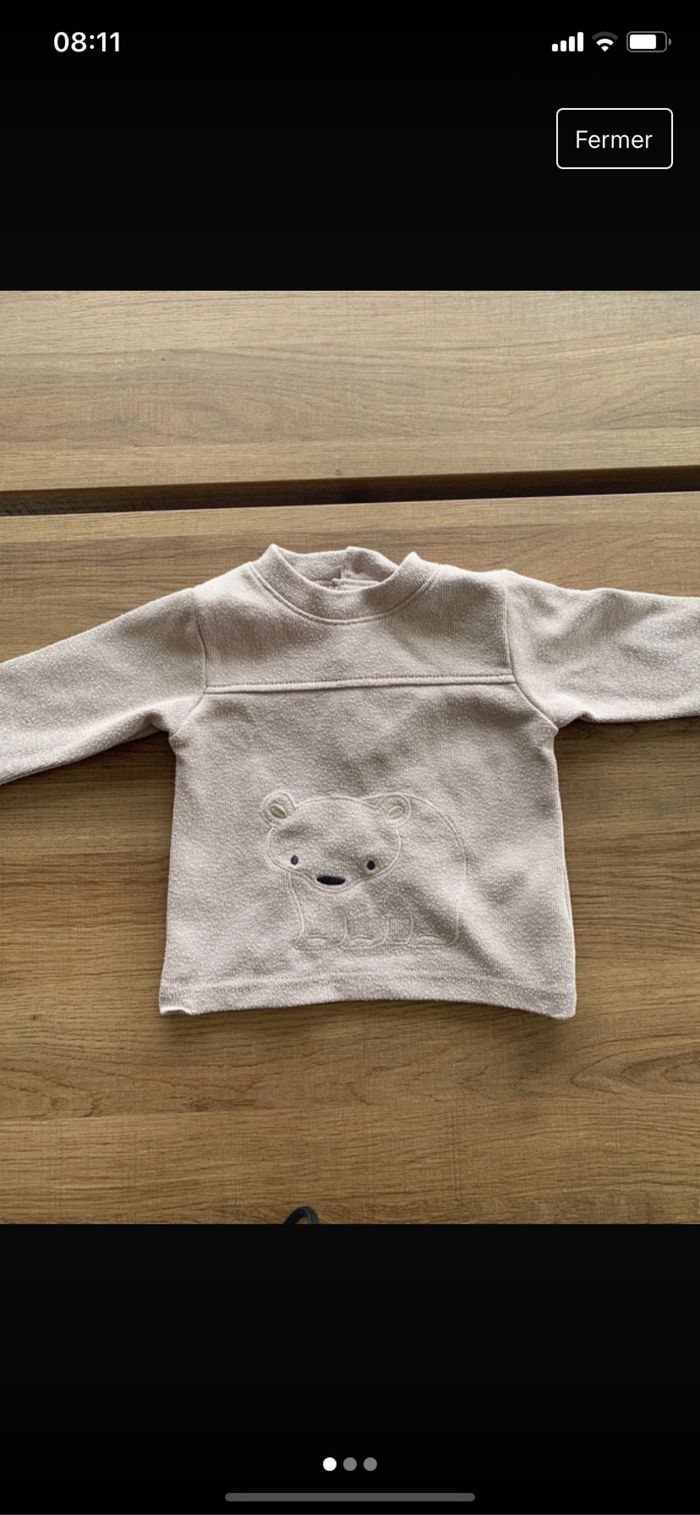 Pull bébé garcon