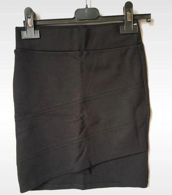 Jupe crayon noire T.XS