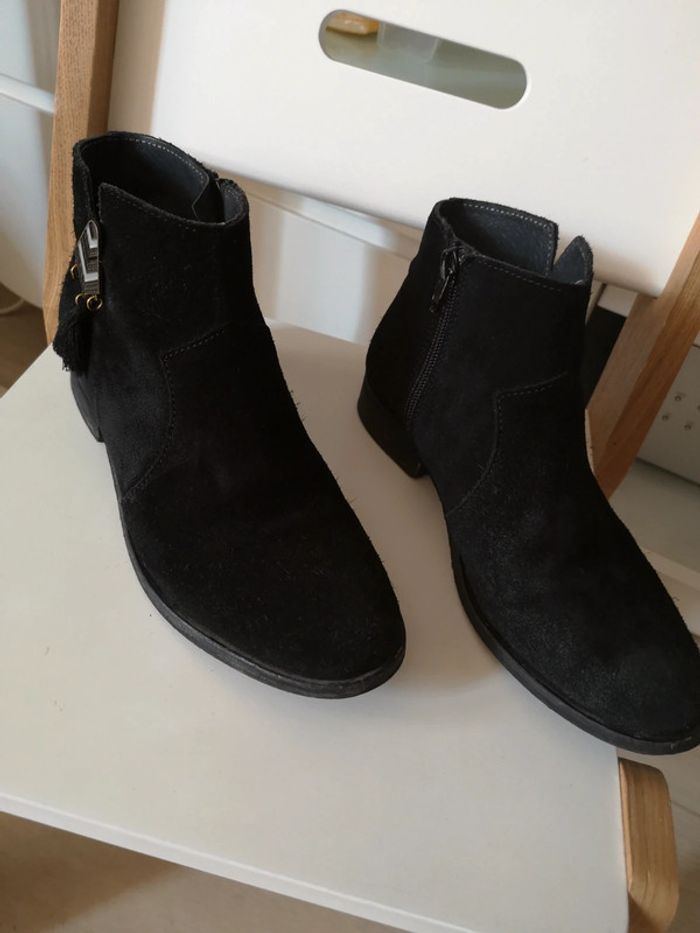 Bottines noire fille 36 - photo numéro 6