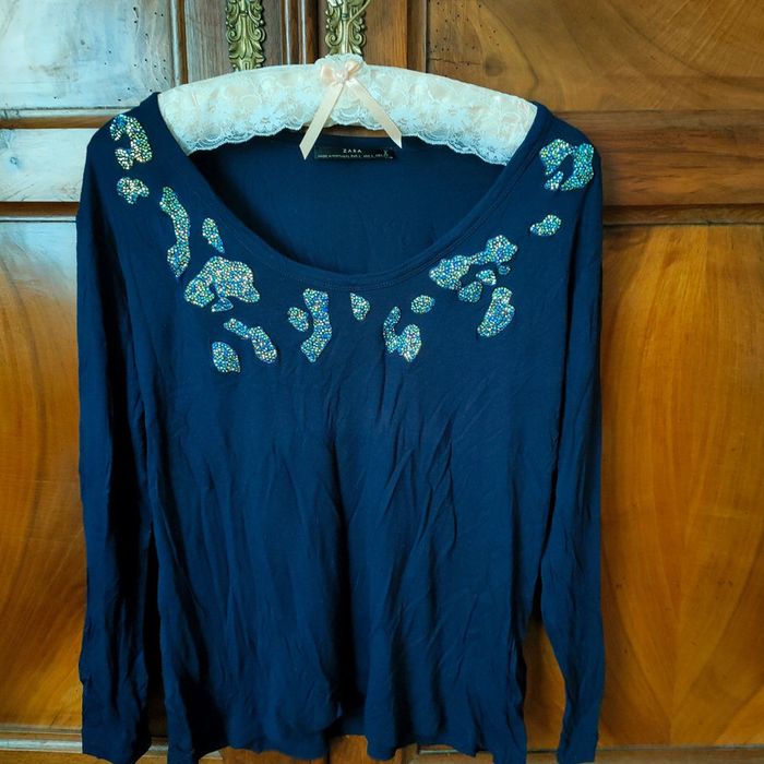 T-shirt Zara femme taille L