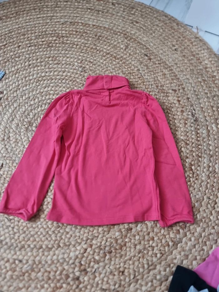 Sous pull manches longues col roulé vertbaudet 5 ans - photo numéro 4