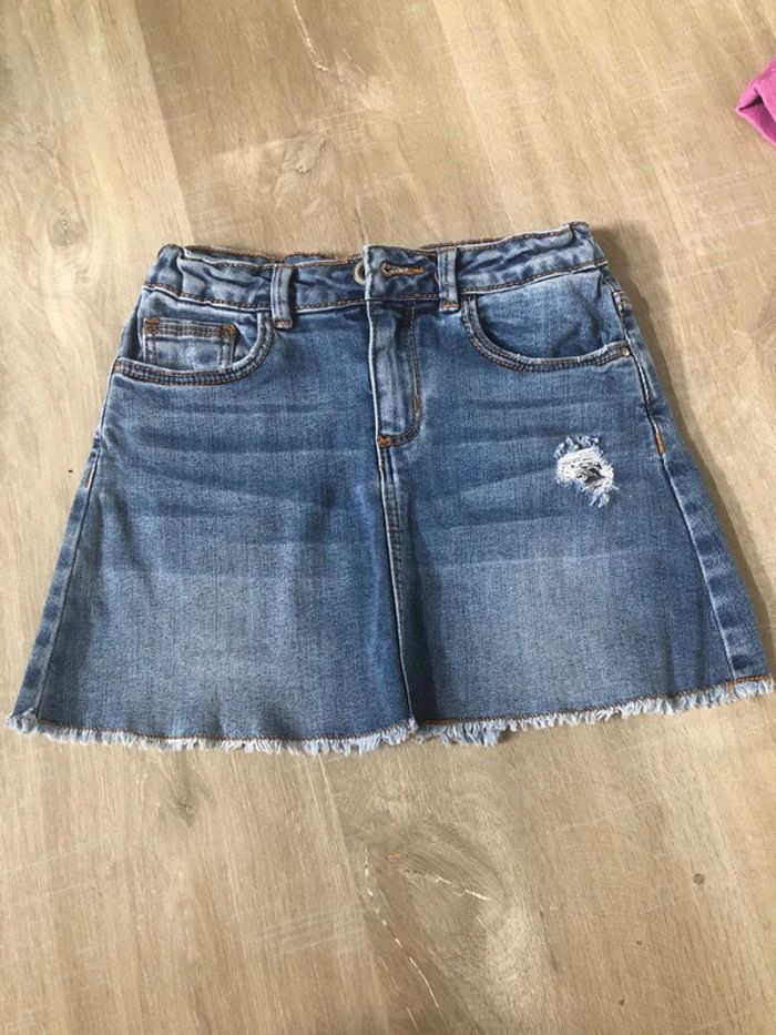 Jupe jeans 7 ans
