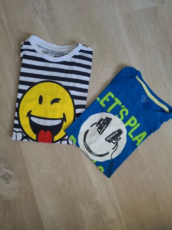 Lot de tee-shirts manches courtes