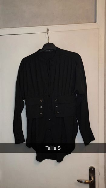 Chemise noir taille S