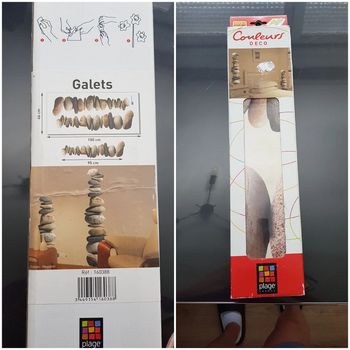 Stickers galets autocollant