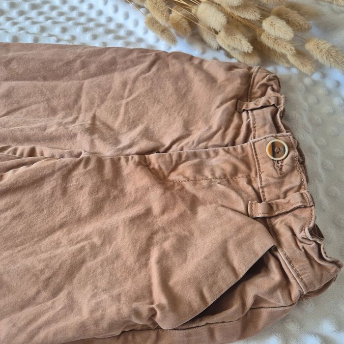 Pantalon marron beige 8 ans - photo numéro 2