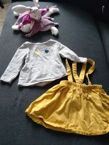Ensemble obaibi taille 3/6 mois