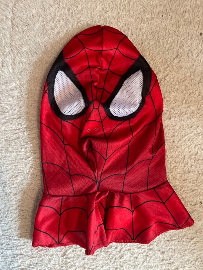 Costume Spiderman 3-4 ans (cagoule et costume)