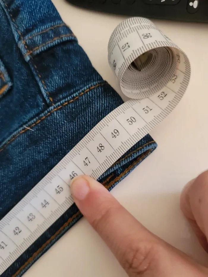 Jean bleu femme 2xl très bon état 50/52 - photo numéro 5