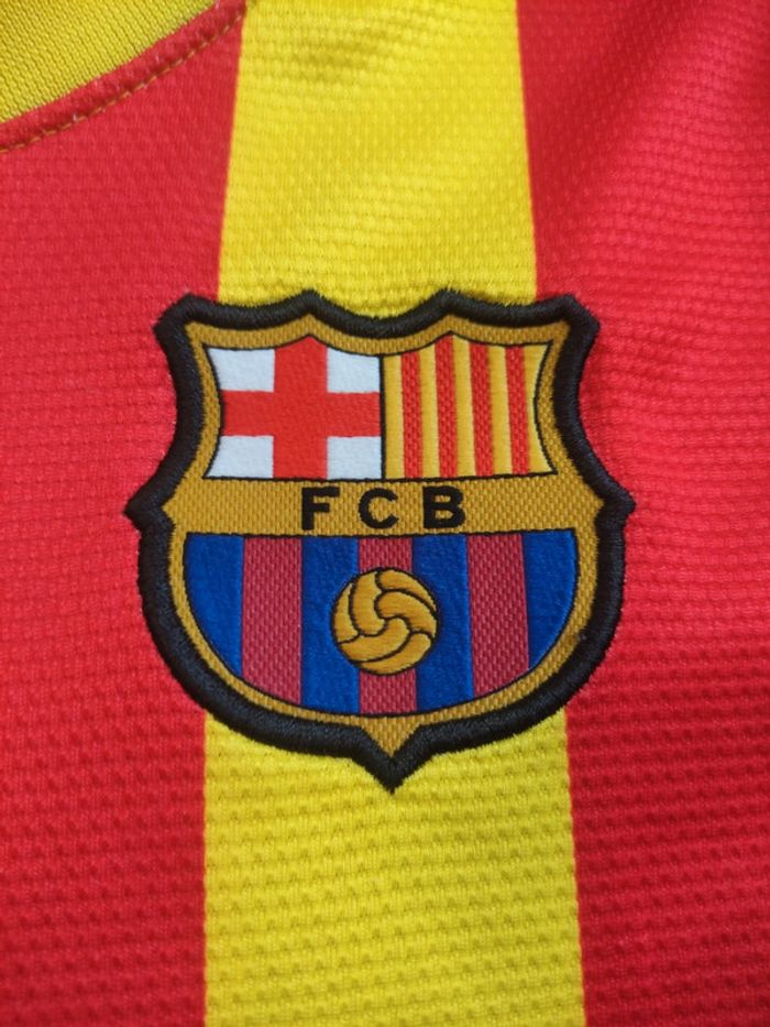Maillot de foot Neymar FC Barcelone, Nike Authentique Officiel taille enfant 12/13 ans - photo numéro 5
