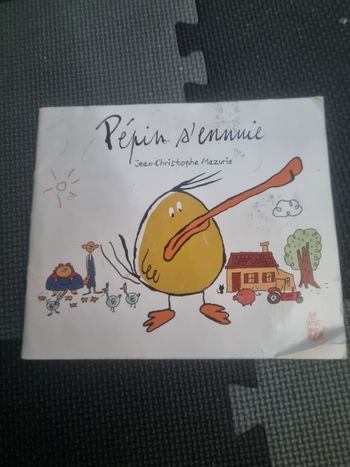 Livre enfant Pépin s'ennuie