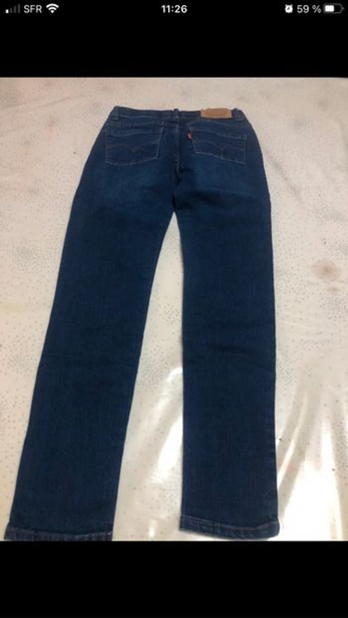 Lot jeans levi’s veste et tee shirt 8 ans fille - photo numéro 4