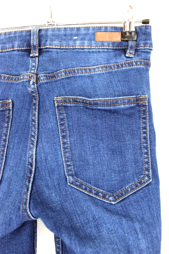 Jean Skinny Bleu Camaïeu - Taille 34 / XS - photo numéro 2