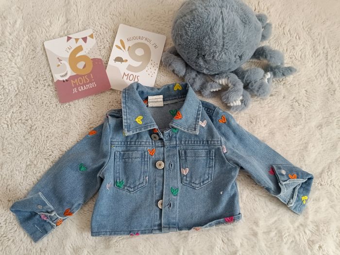 Veste en jean 6 mois