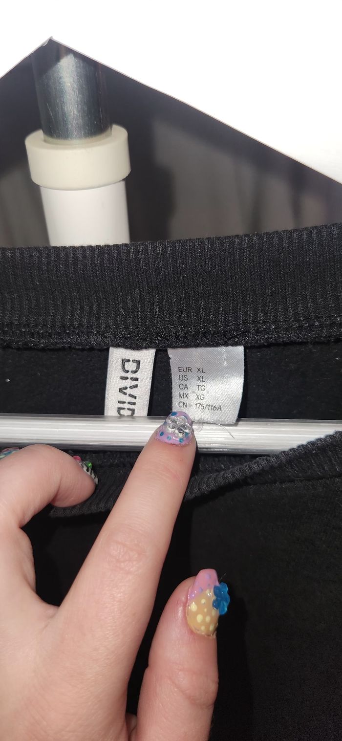 Sweat sans capuche noir - photo numéro 3