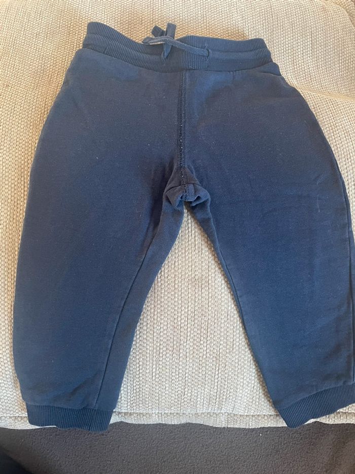 Pantalon garçon bleu H&M 12 mois - photo numéro 3