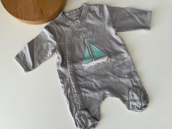 Pyjama gris bébé kiabi