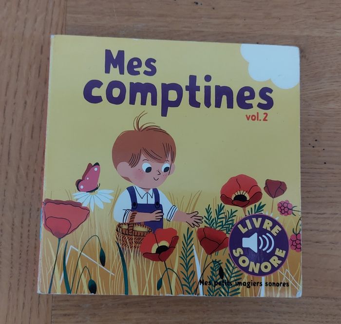 Livre sonore : Mes comptines vol.2