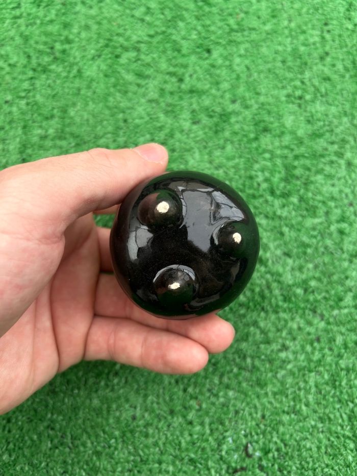 Mini marmite décorative « South Africa » en céramique - photo numéro 2