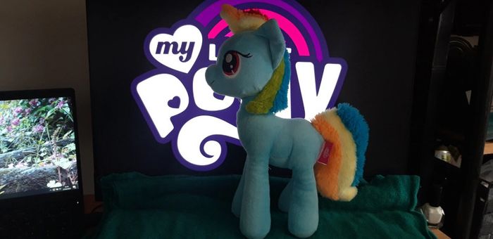 My Little Pony Peluche Rainbow Dash - photo numéro 3