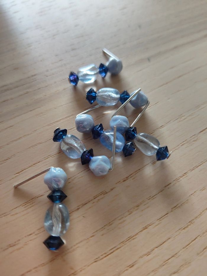 15 perles bleues - photo numéro 5
