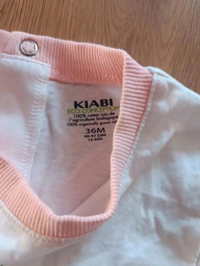 Combishort kiabi Twins 36mois - photo numéro 2