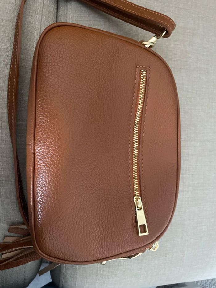 Sac firenze artegiany camel neuf - photo numéro 4