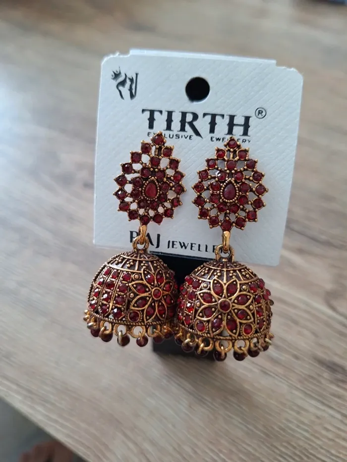 Boucles d'oreilles indiennes