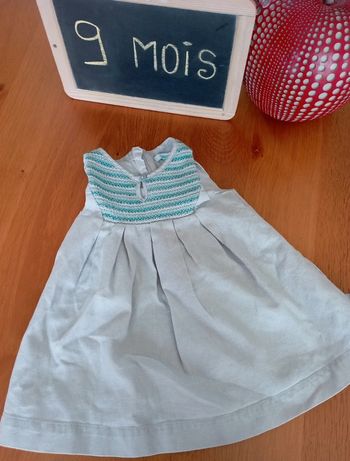 Robe Obaïbi taille 9 mois en très bon état