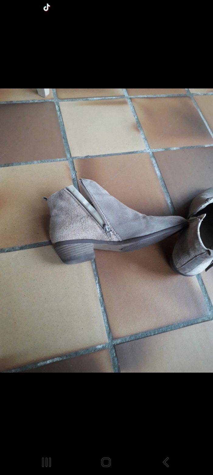 Bottines beiges - photo numéro 3