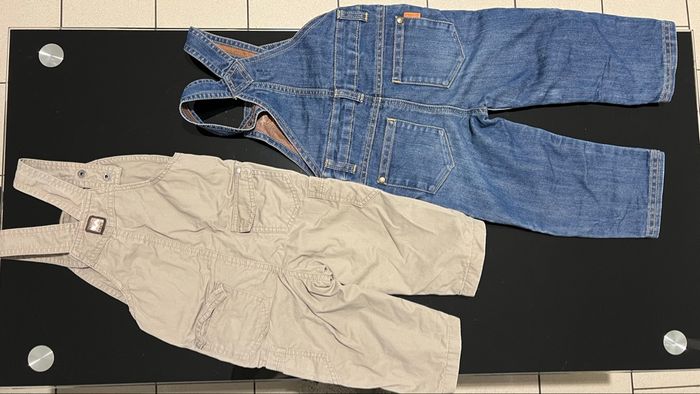 Deux salopette garçon - photo numéro 2