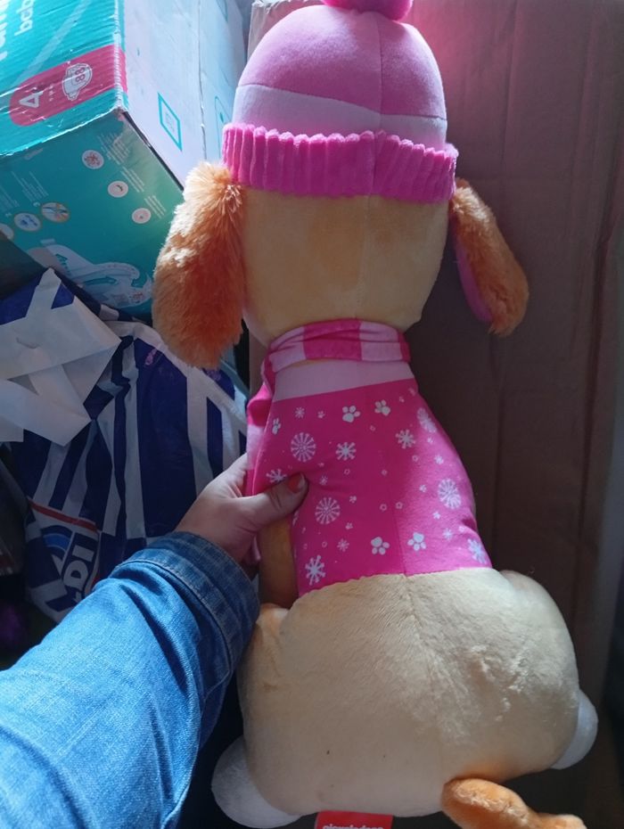 Grande peluche stella pat patrouille - photo numéro 3