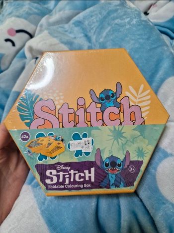 Boîte de coloriage stitch loisir créatif 